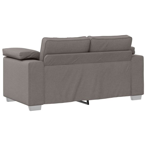 Диван 2 pcs Таупе 219 x 80 x 82 см текстил