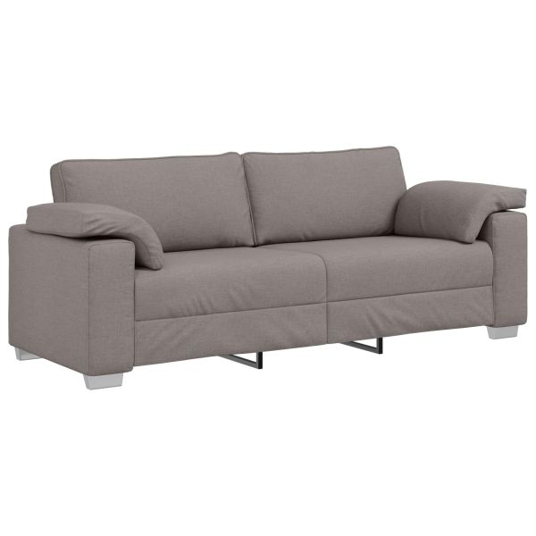 Диван 2 pcs Таупе 219 x 80 x 82 см текстил