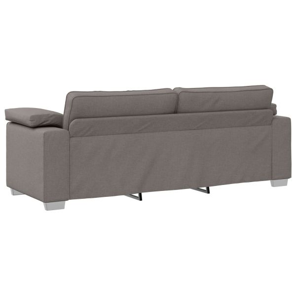 Диван 2 pcs Таупе 219 x 80 x 82 см текстил