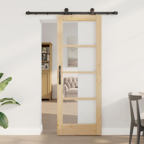Преплъзваща се врата ORKDAL Естествен 73,5 x 198,5 см