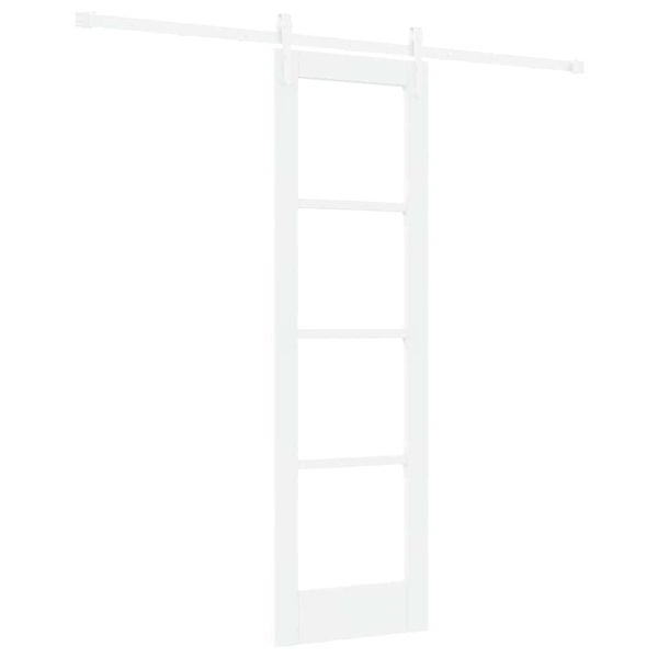 Преплъзваща се врата Бяло 61 x 198,5 см