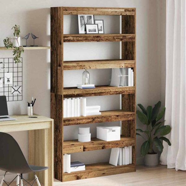 Шкаф за книги Дървесни отпадъци 100 x 30 x 198 см