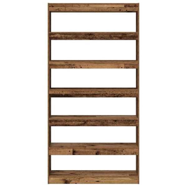 Шкаф за книги Дървесни отпадъци 100 x 30 x 198 см