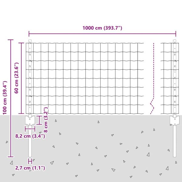 Ограда с пост Зелен