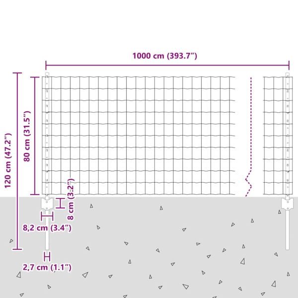 Ограда с пост Зелен