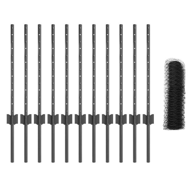 Ограда с пост Сиво