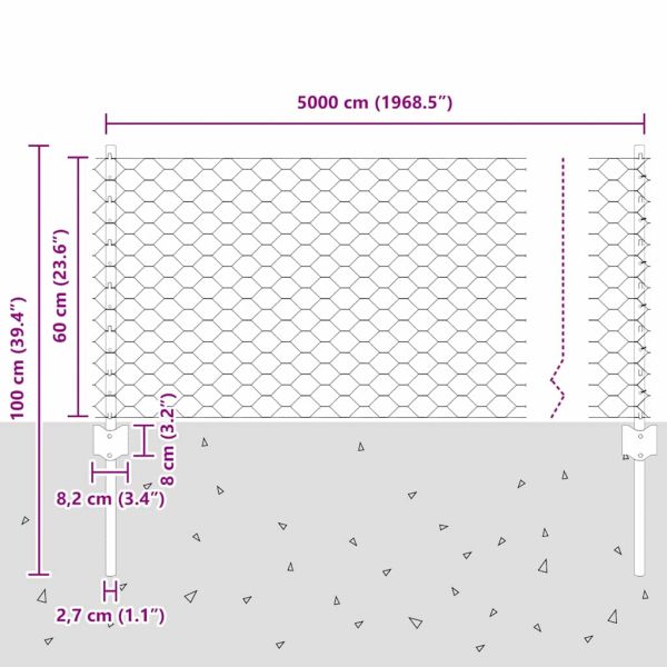 Ограда с пост Сиво