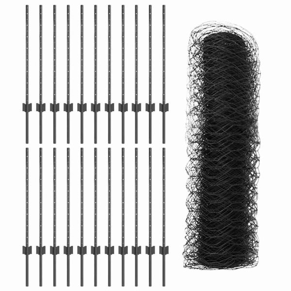 Ограда с пост Сиво