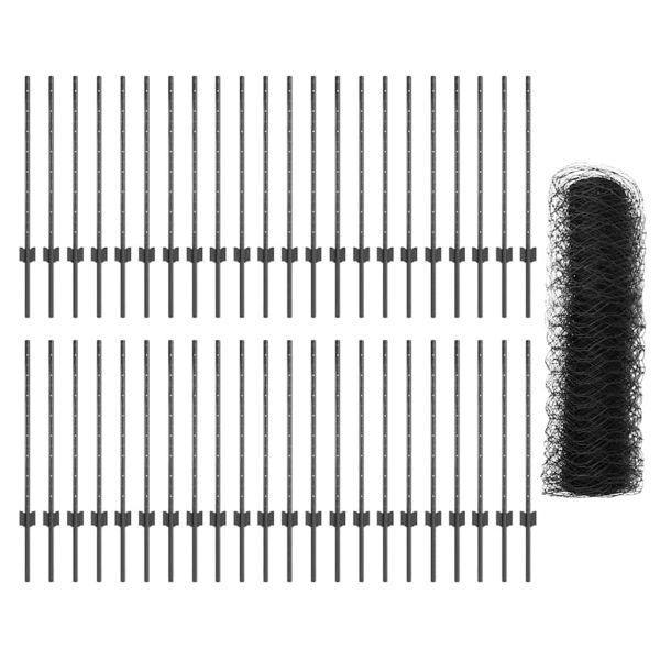 Ограда с пост Сиво