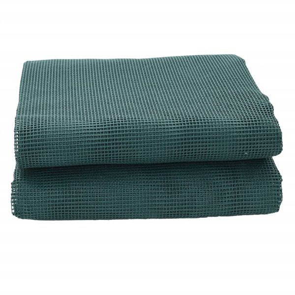 Килим за палатка, зелен, 3x3 м