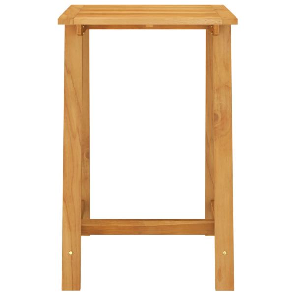 Градински бар комплект, 5 части, кафяв