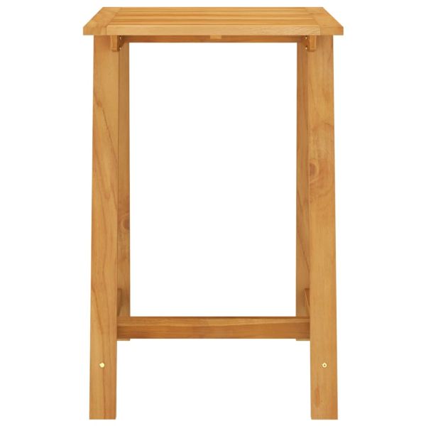 Градински бар комплект, 5 части, сив