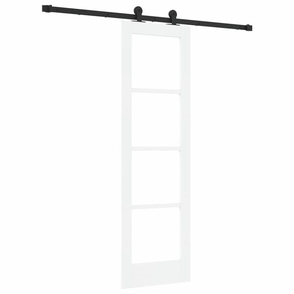 Преплъзваща се врата ORKDAL Бял и черен 61 x 198,5 см