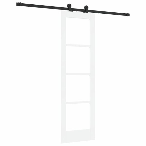 Преплъзваща се врата ORKDAL Бял и черен 61 x 198,5 см