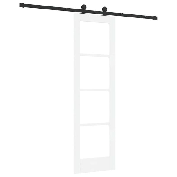 Преплъзваща се врата ORKDAL Бял и черен 61 x 198,5 см