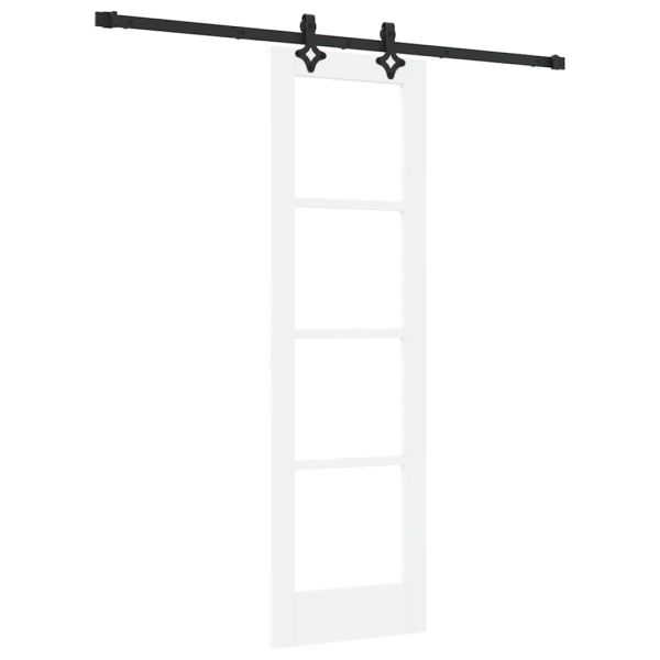Преплъзваща се врата ORKDAL Бял и черен 61 x 198,5 см