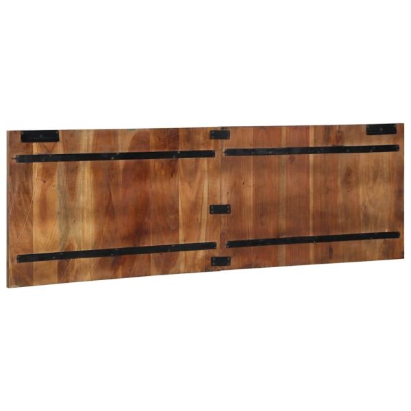 Табла за глава Multicolour 160 cm Масивна дървесина Reclaimed