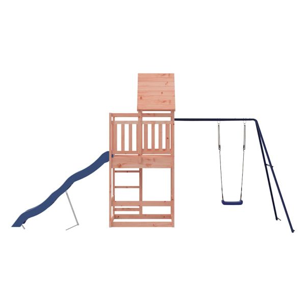 Комбинирано детско съоръжение, масивна дугласка дървесина