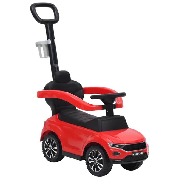 Кола за бутане Volkswagen T-Roc, червена