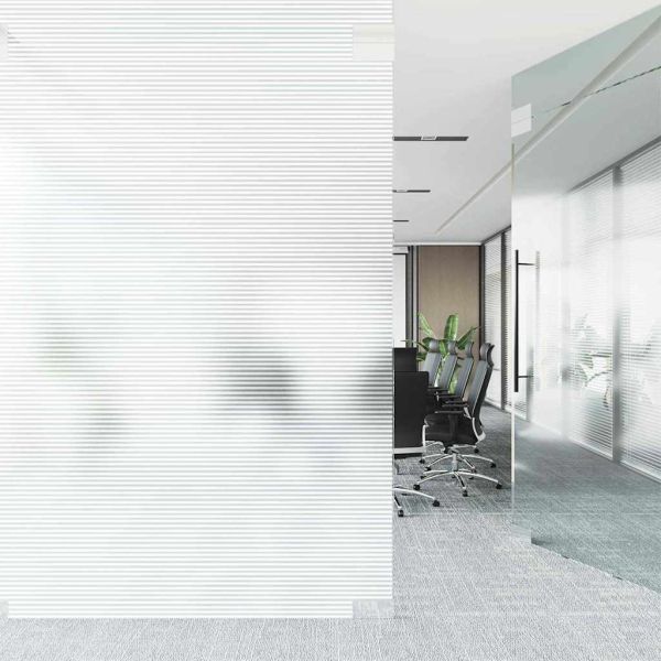 Самозалепващо фолио за прозорци Матирани ивици 60 x 2000 cm ПВЦ