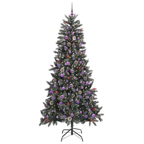 С изкуствено коледно дърво Зелен 240 cm