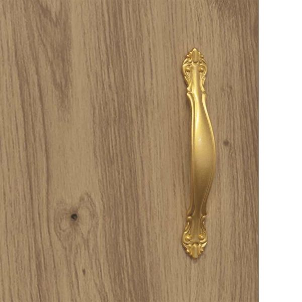 Стенно монтиран шкаф 2 pcs Дъб 69,5 x 34 x 90 см