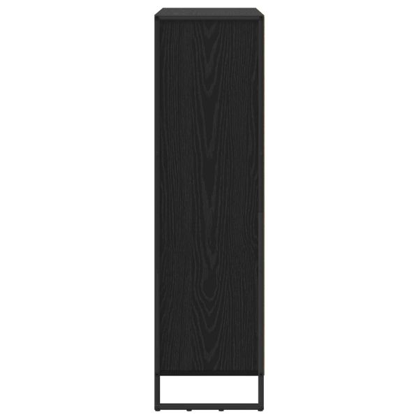 Шкаф за книги 2 pcs Черния дъб 99,5 x 30 x 108 см