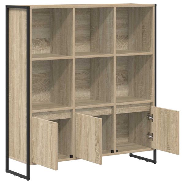 Шкаф за книги 2 pcs Сонома 99,5 x 30 x 108 см Инженерно дърво