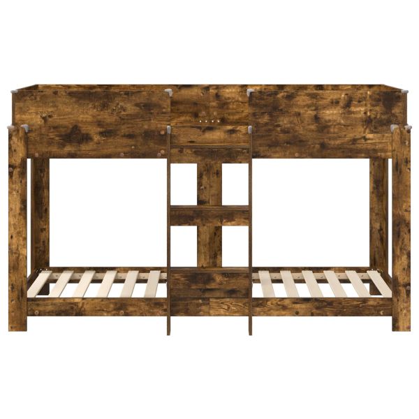 Двуетажно легло за деца Димян дъб 75 x 190 cm