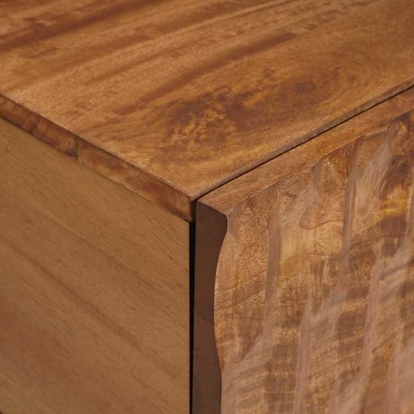 ТВ шкаф с чекмедже Финал на кафяво акацие 105 x 33 x 46 см