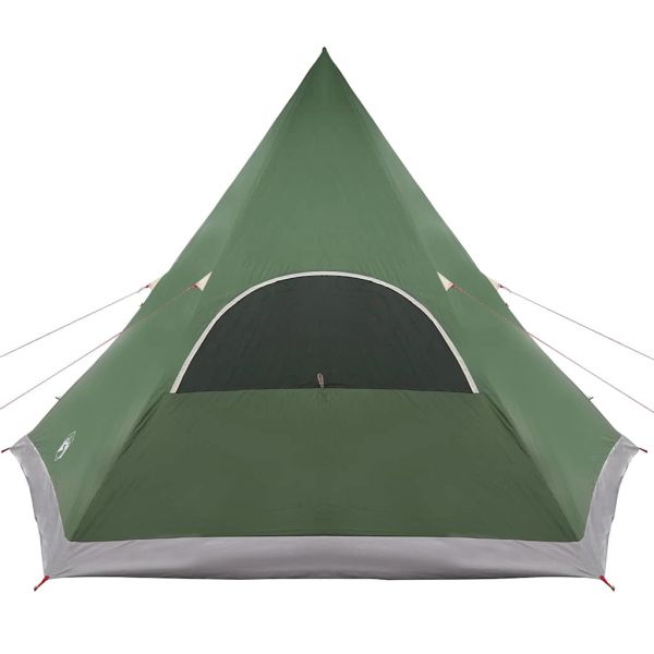 Тент тип Teepee за 5 души 5 души Зелен