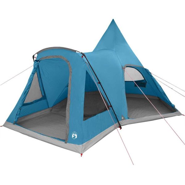 Тент тип Teepee за 5 души 5 души Синьо
