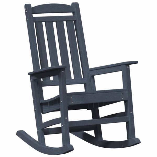 Градински люлеещ се стол Морски син HDPE