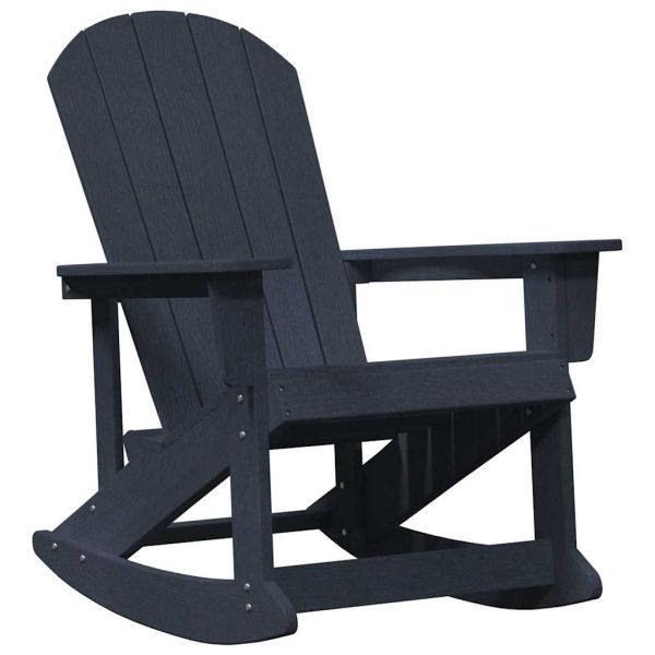 Люлеещ се стол Adirondack Морски син HDPE