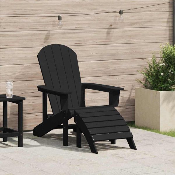 Стол Adirondack Черно 82 х 74 х 92 см HDPE