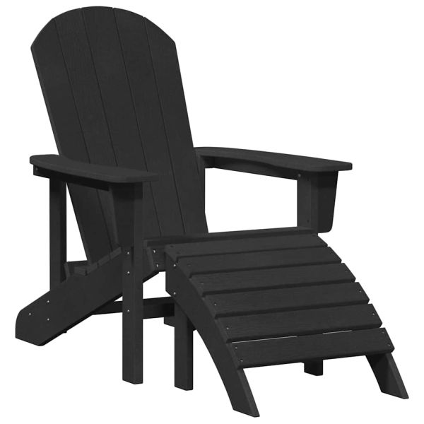 Стол Adirondack Черно 82 х 74 х 92 см HDPE