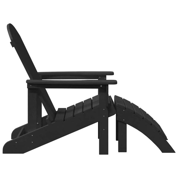 Стол Adirondack Черно 82 х 74 х 92 см HDPE