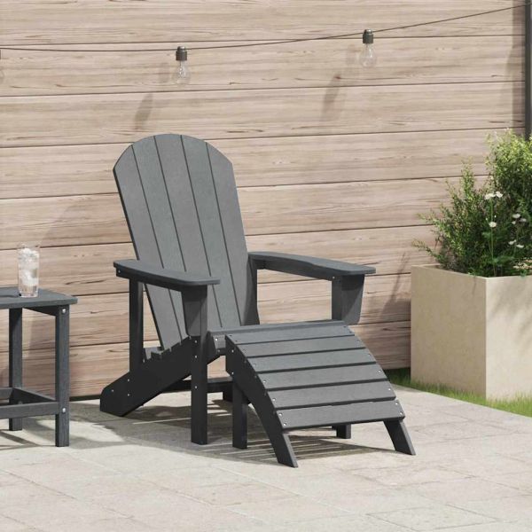Стол Adirondack Светлосиво HDPE