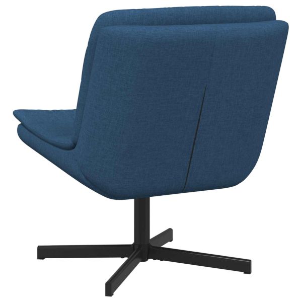 Въртящ се стол Синьо 63 x 75 x 76 см текстил