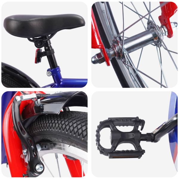 Детски Велосипед 20 инча за 6–11 години Тъмен син