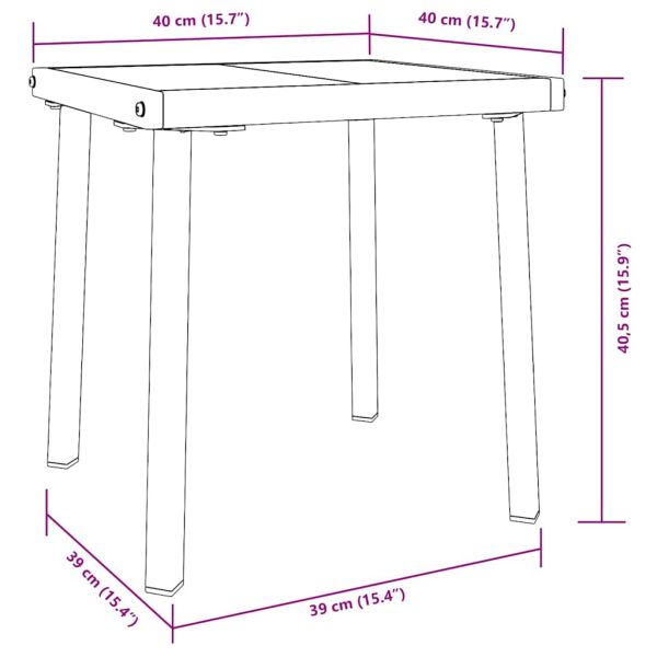 Шезлонг 2 pcs Черен и кафяв полиратан