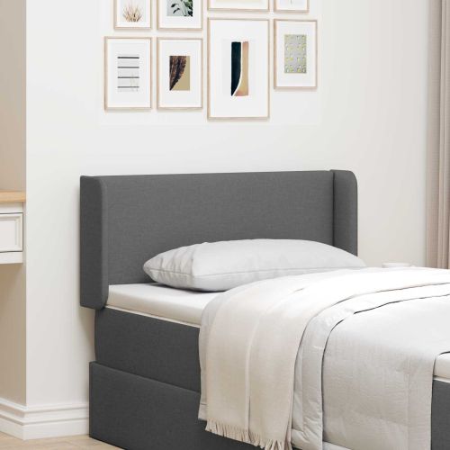 Ушичка на таблата Тъмен сив 40,5 x 40,5 x 4 см текстил