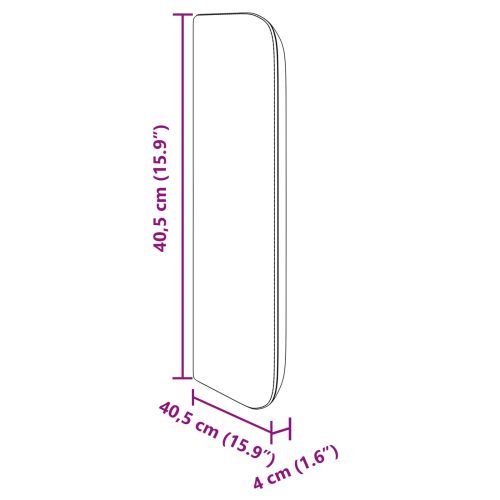 Ушичка на таблата Крем 40,5 x 40,5 x 4 см текстил