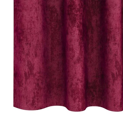 Кадифени завеси С завеси 2 pcs виненочервен 175 x 140 см Кадифе