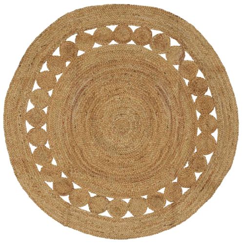 Килим Естествен Ø 150 см юта