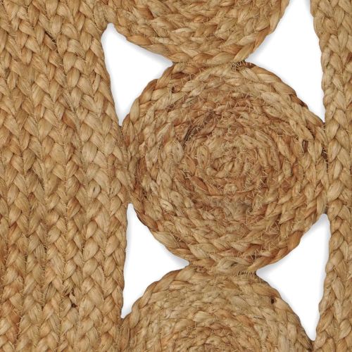 Килим Естествен Ø 150 см юта