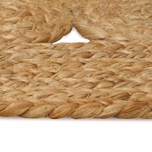 Килим Естествен Ø 180 см юта