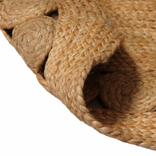 Килим Естествен Ø 180 см юта