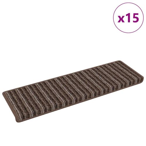 Самозалепващи стъпаловидни постелки 15 бр. 65 x 21 x 4 cm