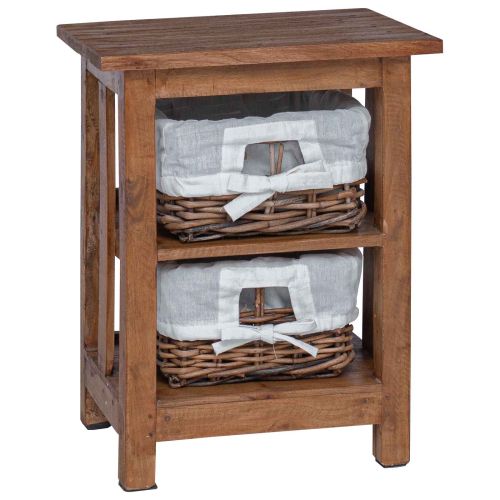 Странична маса Кафяво 38 x 28 x 50 см